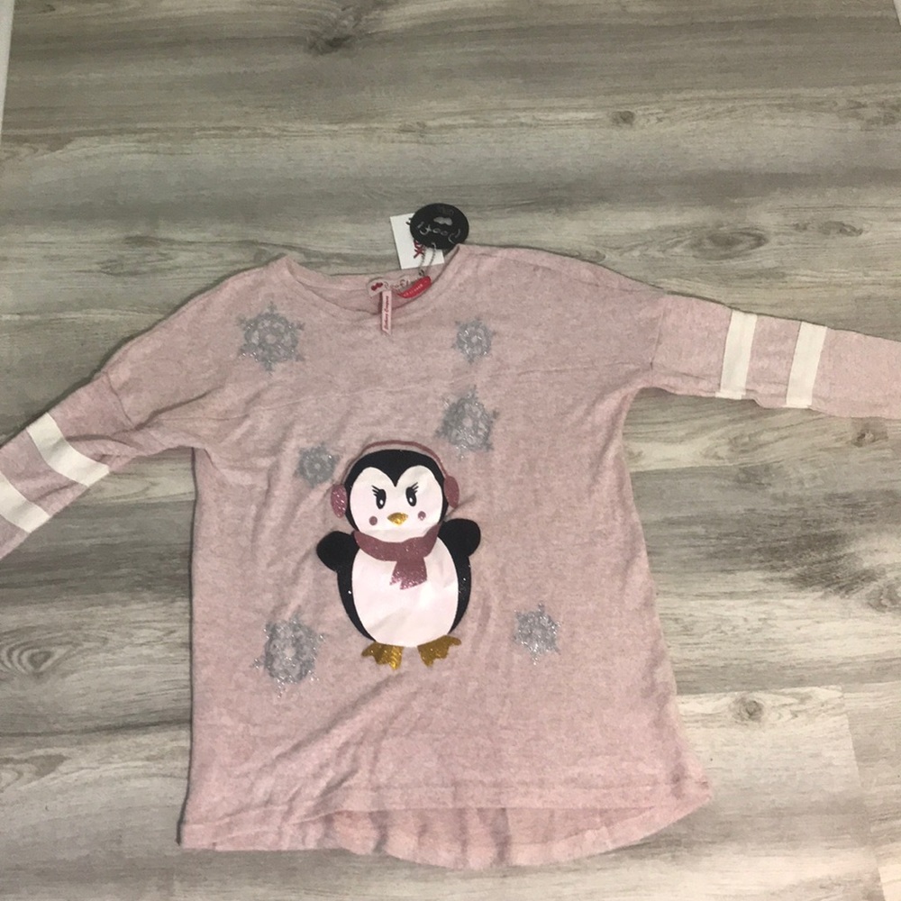 A girls long sleeve shirt